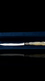 Antique Letter Opener. Sterling Silver and Mother of Pearl. 1809, England.