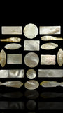 Antique Mother of Pearl Gaming Counters. 18th-19th Century.