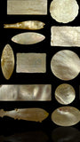 Antique Mother of Pearl Gaming Counters. 18th-19th Century.