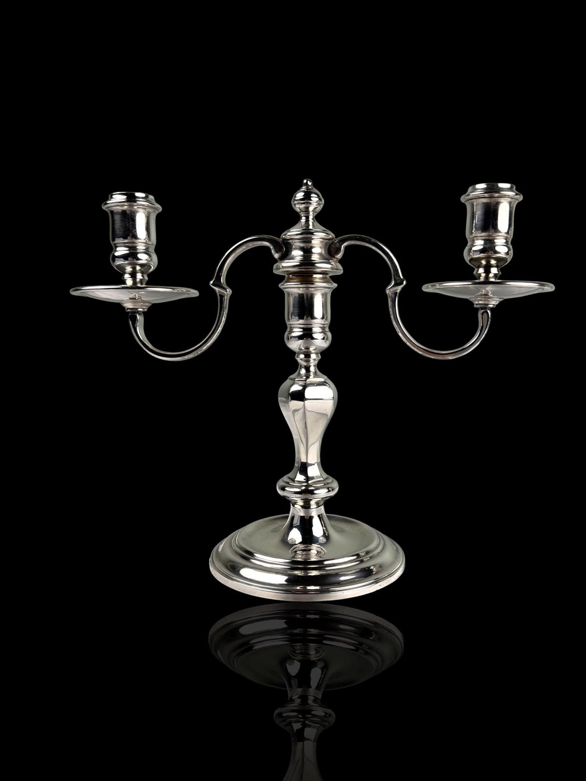 Pair of Silver Plate Candelabras or Candlestick holders. Garrard & Co. English.