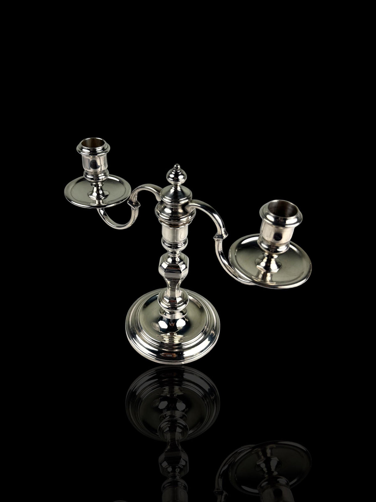 Pair of Silver Plate Candelabras or Candlestick holders. Garrard & Co. English.
