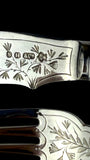 24pc Fish Cutlery Set in Impressive Presentation Case. Mother of Pearl and Silver Plate.