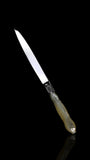 Antique Letter Opener. Sterling Silver and Mother of Pearl. 1809, England.