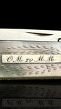 Antique Pocket Knife. 1843, Mother of Pearl and Sterling Silver.