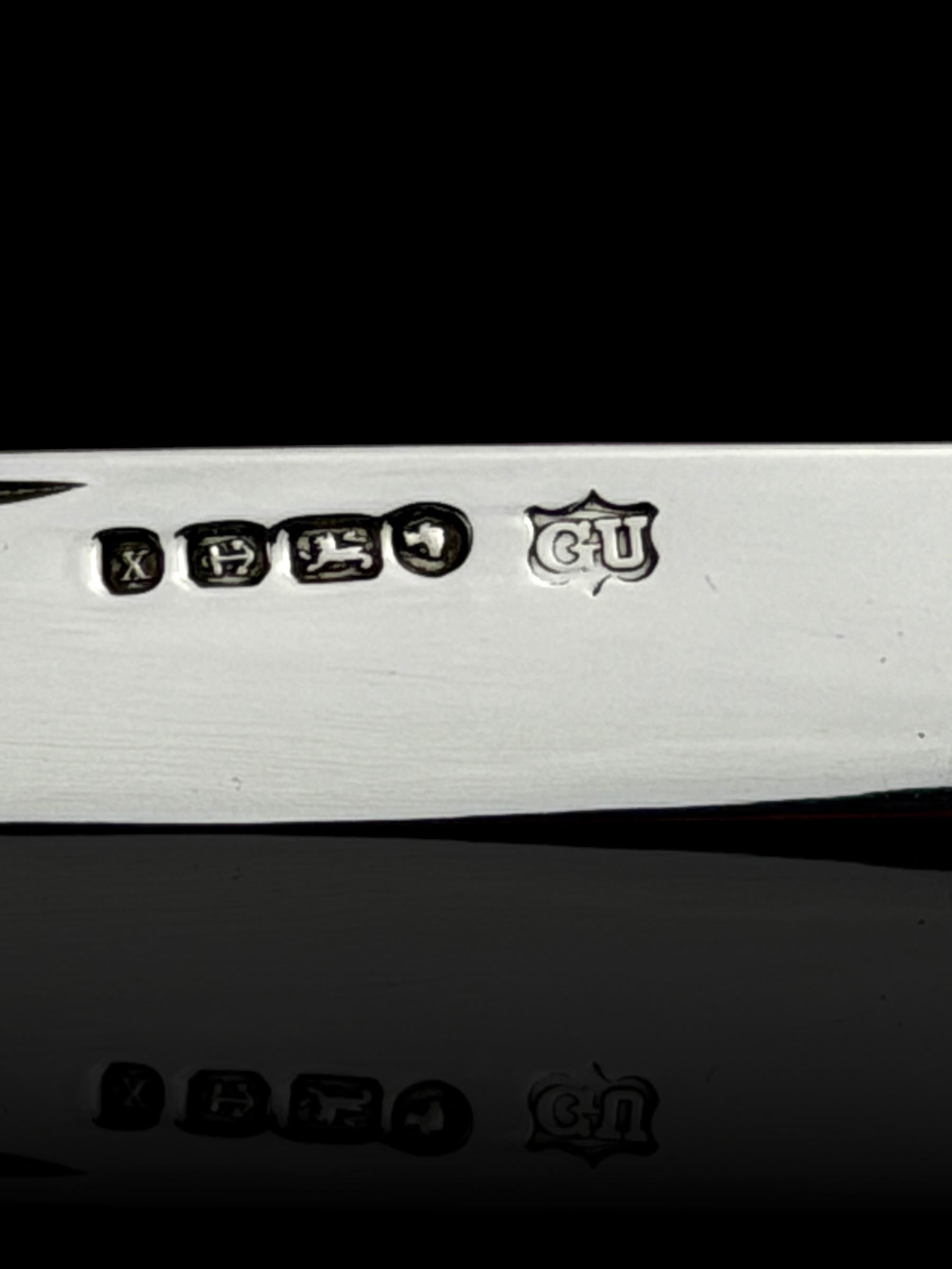 Antique Pocket Knife. 1872, Mother of Pearl and Sterling Silver.