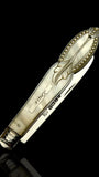 Antique Pocket Knife. 1872, Mother of Pearl and Sterling Silver.