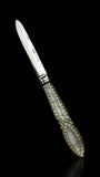 Antique Pocket Knife. 1891, Mother of Pearl and Sterling Silver.
