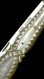 Antique Pocket Knife. 1891, Mother of Pearl and Sterling Silver.