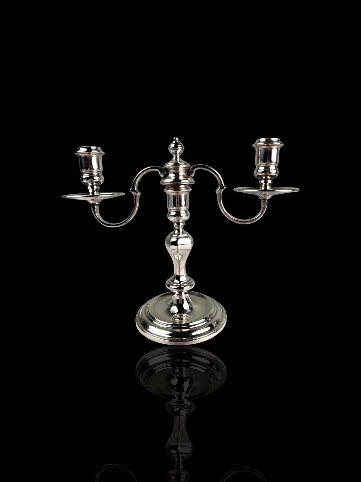 Pair of Silver Plate Candelabras or Candlestick holders. Garrard & Co. English.