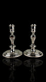 Pair of Silver Plate Candelabras or Candlestick holders. Garrard & Co. English.