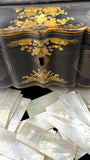 Qing Dynasty Games Box and Mother of Pearl Counters.