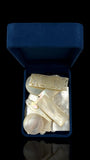 Antique Mother of Pearl Gaming Counters. 18th-19th Century. Ready for Framing.